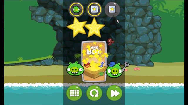 Bad Piggies - Ground Hog Day Level 13; Solution Capturing смотреть онлайн