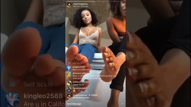 Beautiful Feet Goddess Ebony , Feet Joi , Foot Worship смотреть онлайн