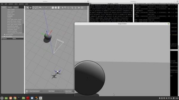gazebo px4 simulation - object tracking using OpenCV libraries
