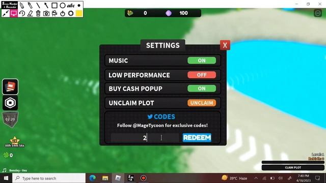 HURRY! - NEW MAGE TYCOON CODES 2023! (?) смотреть онлайн