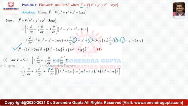 || Vector Calculus || Lecture-4 || Divergent and Curl || Dr Sonendra Gupta || смотреть онлайн