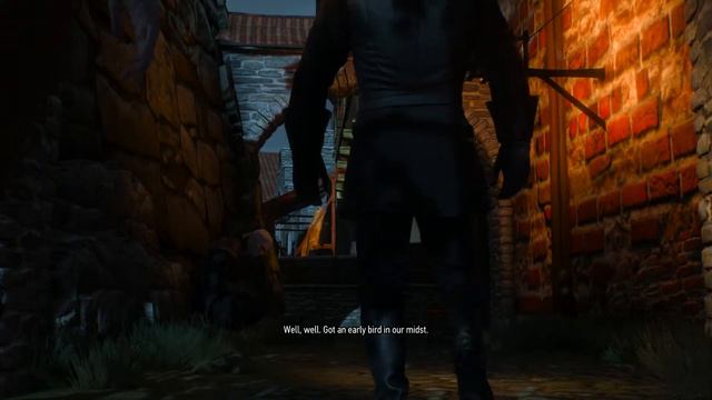 The Witcher 3: Hearts of Stone - Open Seseme: Stranger, Quinto & Eveline Gateway Arch Chat Cutscene смотреть онлайн