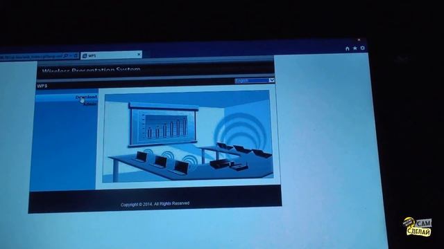 Optoma WPS WiFi Dongle | Обзор и подключение WPS Wireless к проектору