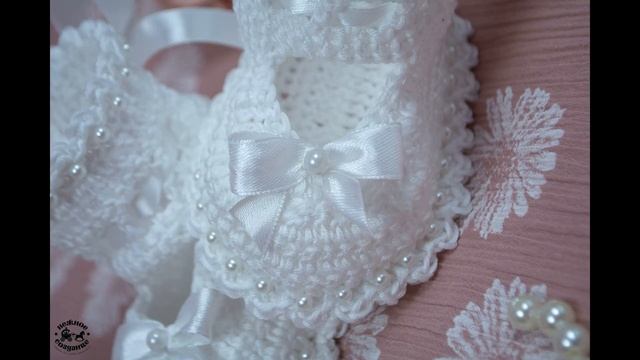 Пинетки Ангелочек. Пинетки для новорожденного. Пинетки для малышей