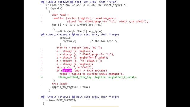 Arbitrary Code Execution in Emacs/Ctags смотреть онлайн