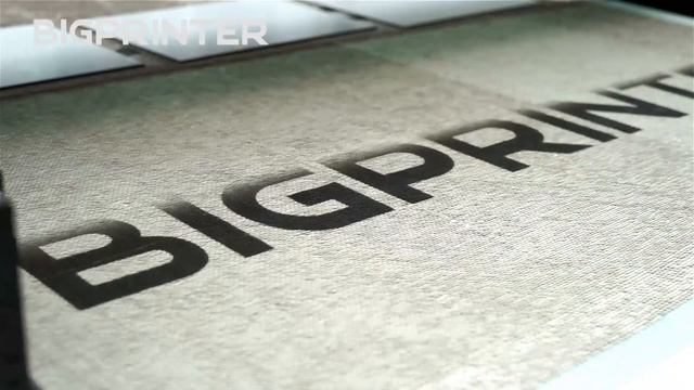 Full process of UV printing on sequins with BIGPRINTER UV смотреть онлайн