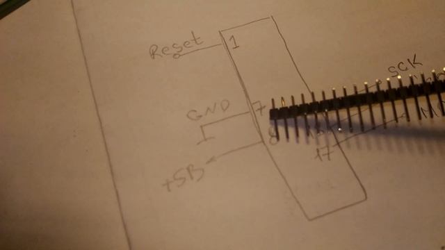 Для подписчика, как сделать переходник для ATMEGA 8.