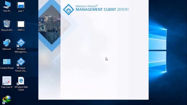 Milestone xprotect VMS R1 Installation and configuration for a single Computer|CCTV software смотреть онлайн