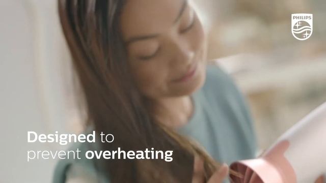 Philips Hair Dryer Series 3000 - A powerful hair dryer, at a low temperature смотреть онлайн