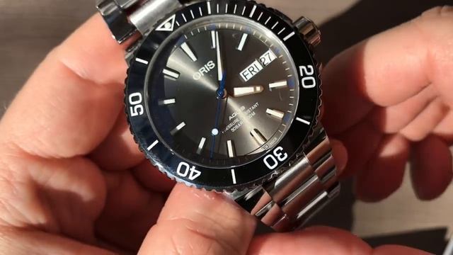 Oris Aquis Hammerhead - обзор большой лимитки смотреть онлайн