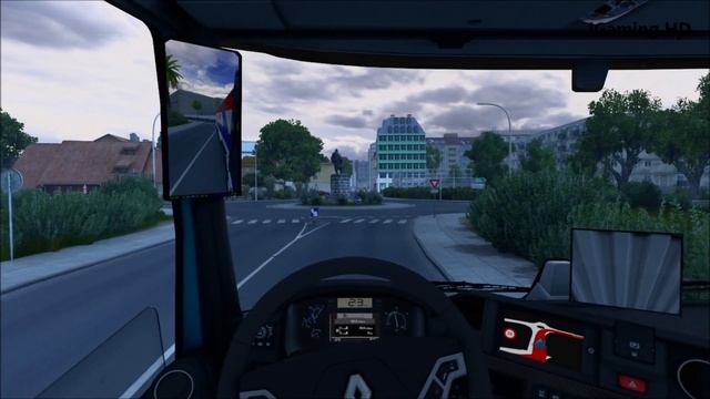 [ETS2 v1.43] Digital Mirrors Cam Sys for Renault T Range смотреть онлайн