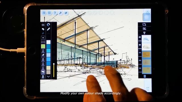 Morpholio Trace App / Architectural Sketch Practice смотреть онлайн
