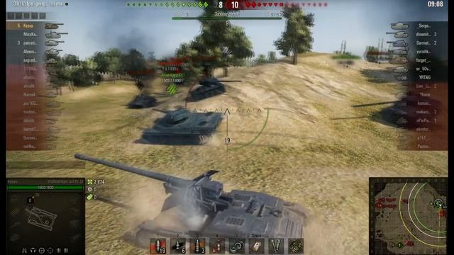 Waffenträger Auf Pz. IV пт сау | 15 фрагов на взвод из 2 танков