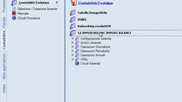 Italstudio Gruppo Bluenext Factotum Evolution: Import Prime Note Da Bilancio In Formato Excel