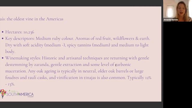 'Let’s talk about Criolla: South America’s native grape varieties with Amanda Barns' смотреть онлайн