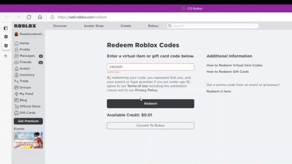 How to redeem Roblox toy codes