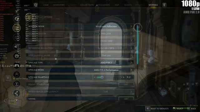 Hogwarts Legacy | 1080p | (RX 580 8 GB (Stealth BIOS) | AMD Ryzen 5 1600 AF | 16 GB RAM) смотреть онлайн