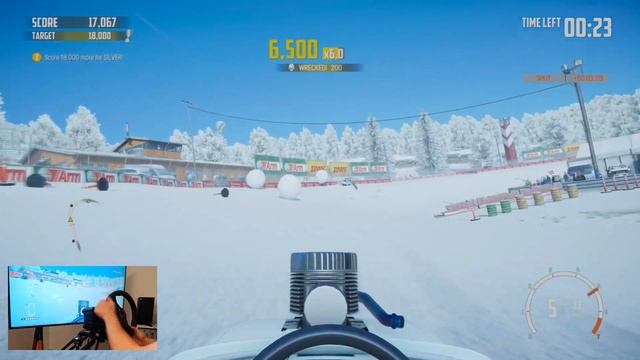 Wreckfest: Xbox series X. Wheel gameplay смотреть онлайн