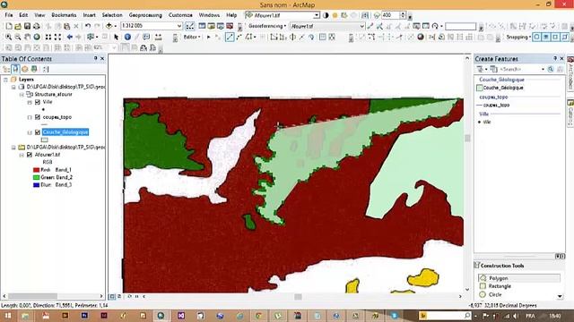 ARCGIS 10.1, Edition Sur Une Carte "Editor" смотреть онлайн
