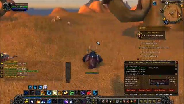 Wool And Linen Cloth Farm Northern Barrens Thorn Hill Classic WoW Gold Guide
