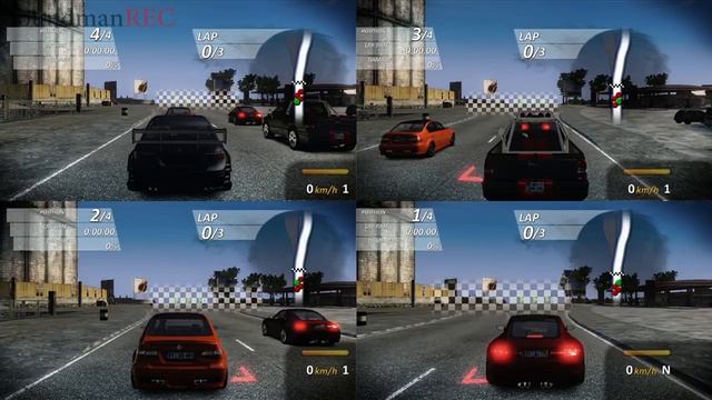 Игра на 4 на одном экране Split screen 1-4 players and co-op on xbox 360 смотреть онлайн
