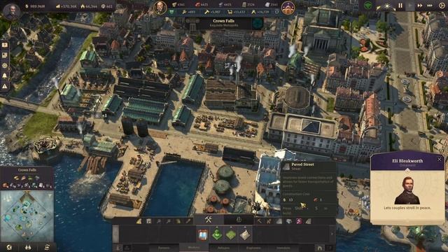 Anno 1800 LIVE STREAM - Remodeling Crown Falls - Season Pass 2 Seat of Power DLC смотреть онлайн