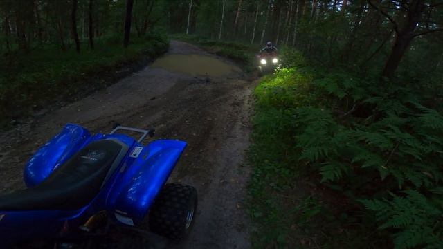 Песня про Квадроцикл! Прохват по Пензенскому Лесу - Светлая поляна 2! Yamaha Raptor 660 700 350 смотреть онлайн