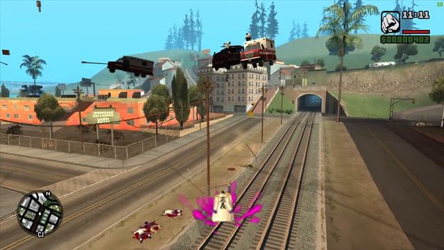 GTA SA Mod Indonesia - ADMIRAL FUJITORA ONE PIECE MENGANGKAT RUMAH WARGA смотреть онлайн