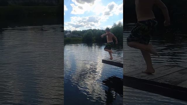 #озеро#купаться#лето#плавать#прыжкивводу смотреть онлайн