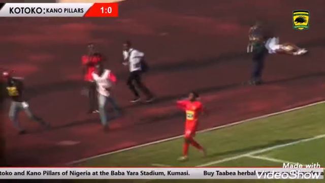 Emmanuel Gyamfi's goal vs Kano Pillars | CAFCL смотреть онлайн