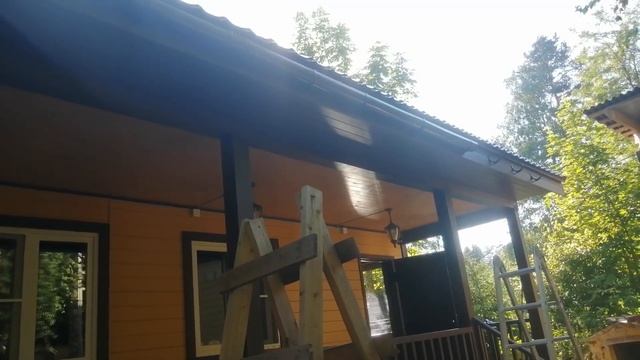 Продолжаем обустраивать дачный дом. Водосток, сломался замок в двери на даче смотреть онлайн