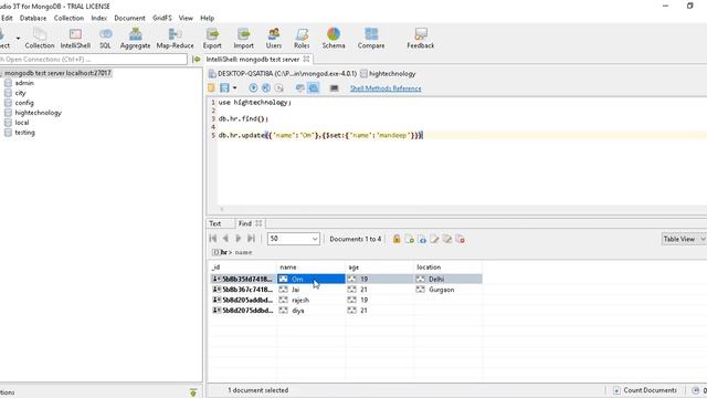 Mongodb Tutorial for Beginners - Update documents in mongodb смотреть онлайн