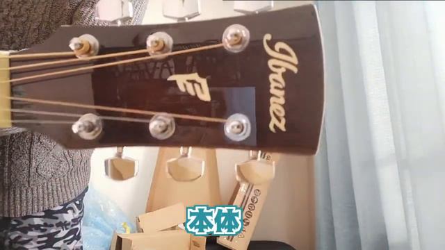 【Ibanez PC33CE-NT】エレアコを購入したので開封してみた。 смотреть онлайн