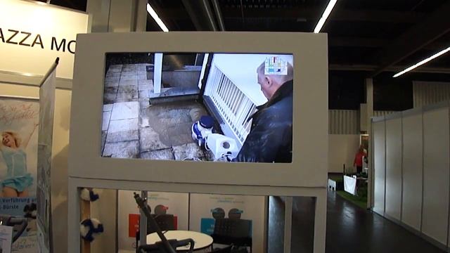 ГалаБау 2016. Отмывка натурального камня после укладки.