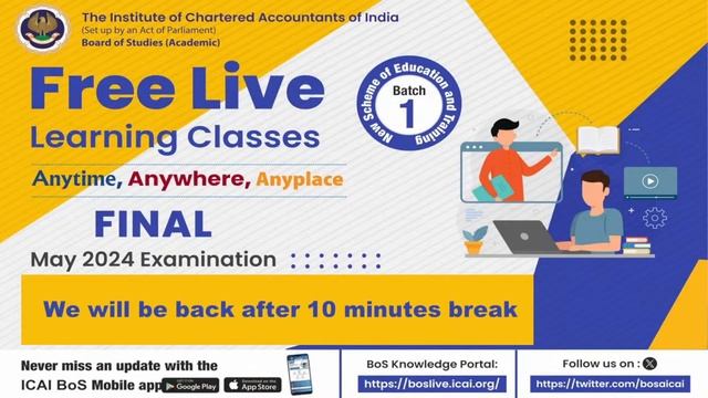 Final Paper 5: ITL | Topic: Input Tax Credit | Session 2 | 04 Nov, 2023 смотреть онлайн