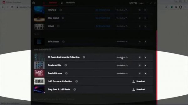 Akai MPK Mini MK3 Setup - Registration Software Download Installation video 2