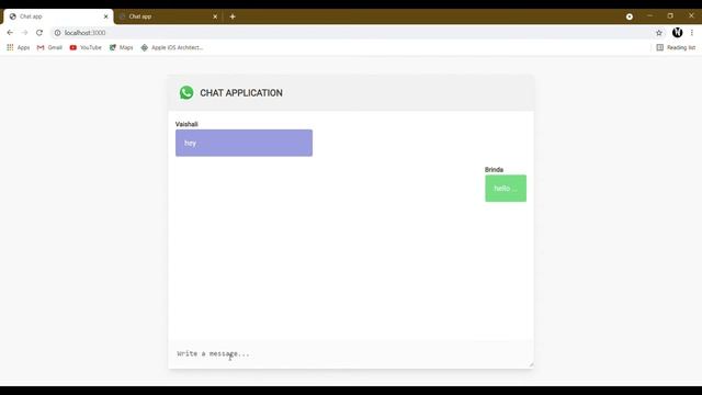 Chat Application Using Socket.io смотреть онлайн
