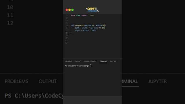 PROGRESS Bar in python !? // Python Tips #python #coding #programming смотреть онлайн