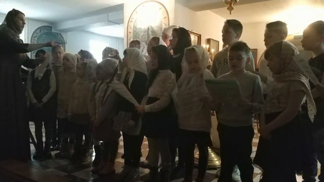 Детский хор Воскресной школы им. преп. Сергия Радонежского храма Живоначальной Троицы г.Ишимбай смотреть онлайн