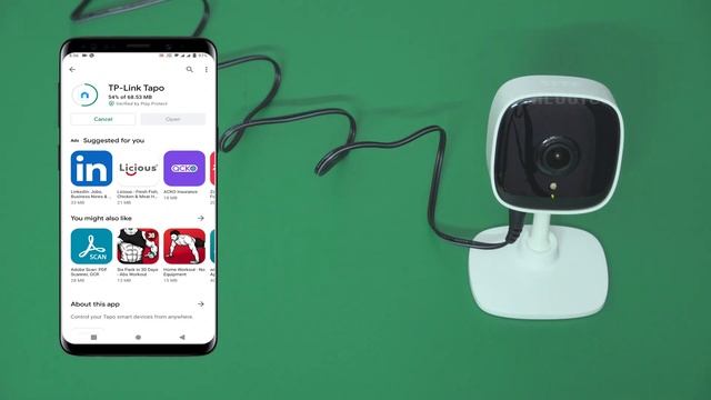 Tp-Link Tapo C100 Wifi Camera Unboxing, SD Card Install, Mobile APP setup & WIFI Configuration смотреть онлайн