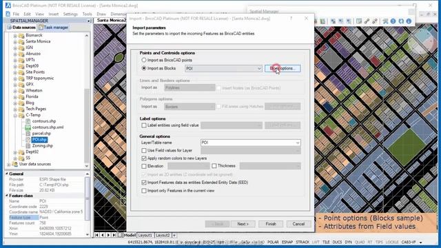 Importing Shapefiles in BricsCAD (UPDATED) - Spatial Manager Blog смотреть онлайн