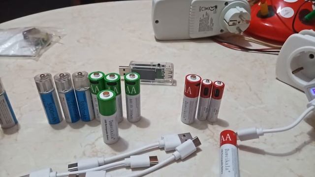 Тест литий-ионных аккумуляторов АА с USB - Получаем на халяву смотреть онлайн