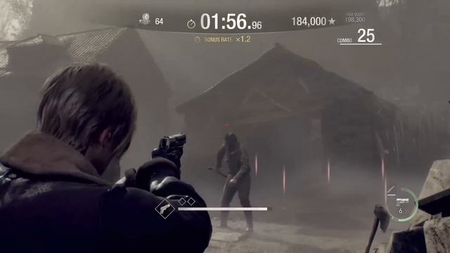 Resident Evil 4 Remake: The Mercenaries Mode - Leon S Rank Gameplay смотреть онлайн