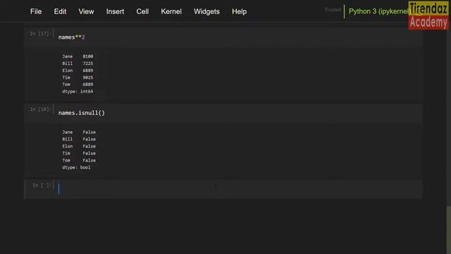 SERIES DATA STRUCTURE | Python Pandas Tutorial смотреть онлайн