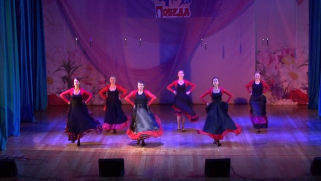 Студия танца фламенко "Viento de faldas". "Tangos" смотреть онлайн