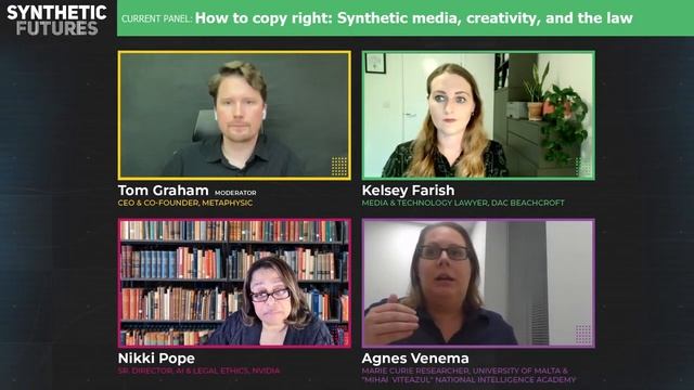 How to copy right: Synthetic media, creativity, and the law смотреть онлайн