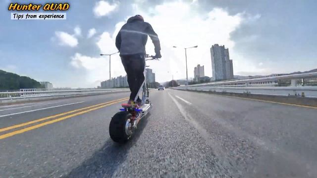 ?[Multilingual Sub]✔Useful Tips From Experience!⚡Hunter QUAD /Electric Hyper Scooter/전동킥보드