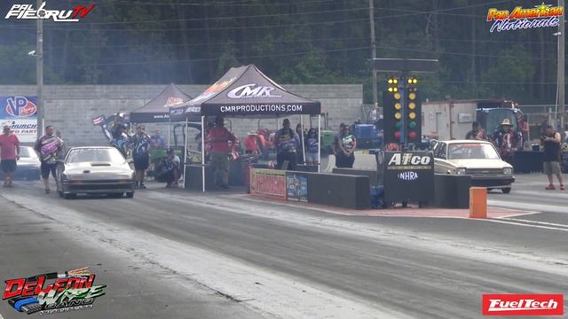 Toyota Starlet ROTARY POWER LA MITZY Panamerican Nationals 2023 Atco Dragway | PalfiebruTV смотреть онлайн