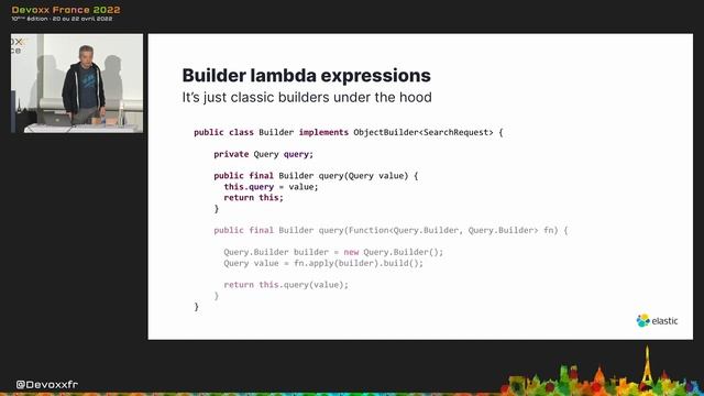 Genèse et utilisation du nouveau client Java pour Elasticsearch (Sylvain Wallez) смотреть онлайн