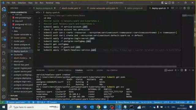 Jupyter Notebook and Spark in Docker Containers Deployed on AWS EKS смотреть онлайн